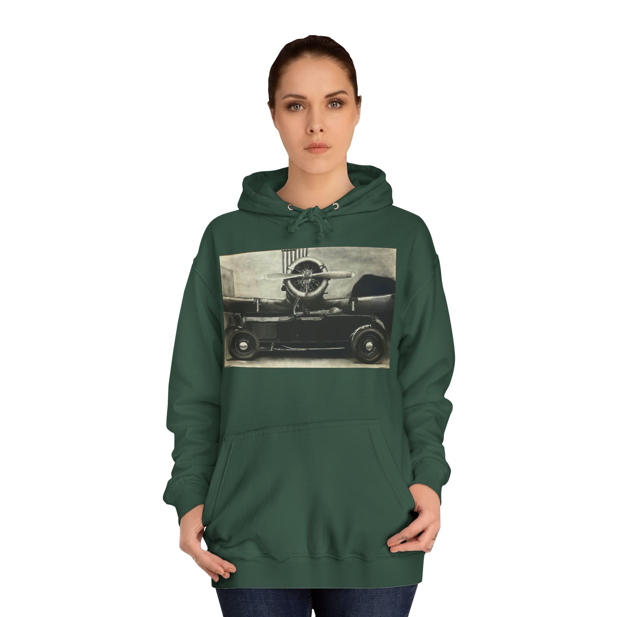 Sky and Speed Hoodie College Hoodie