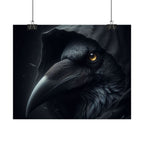 Dark Raven Hooded Rolled Poster