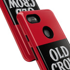 Classic Old Crow Garage Typography Cases