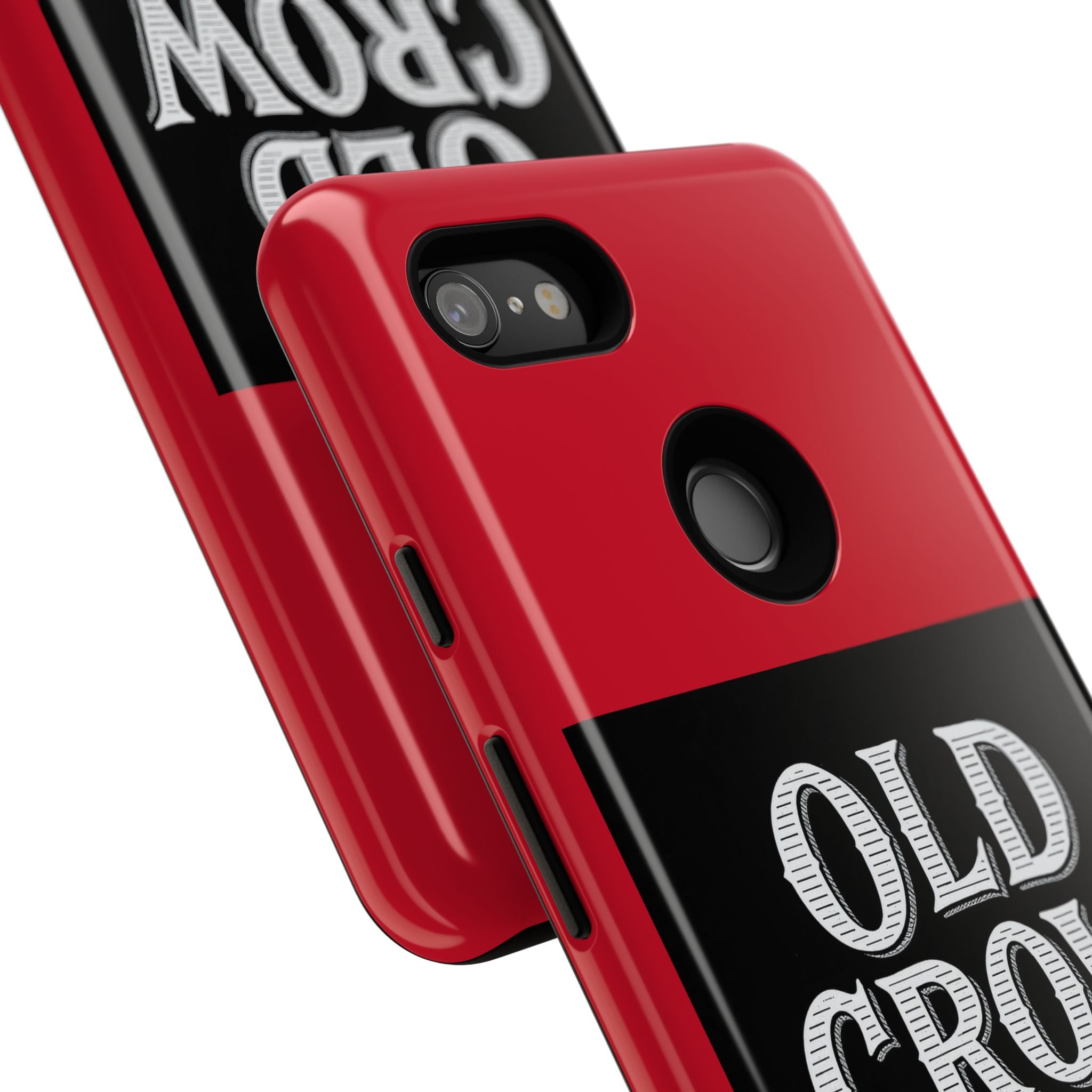 Classic Old Crow Garage Typography Cases