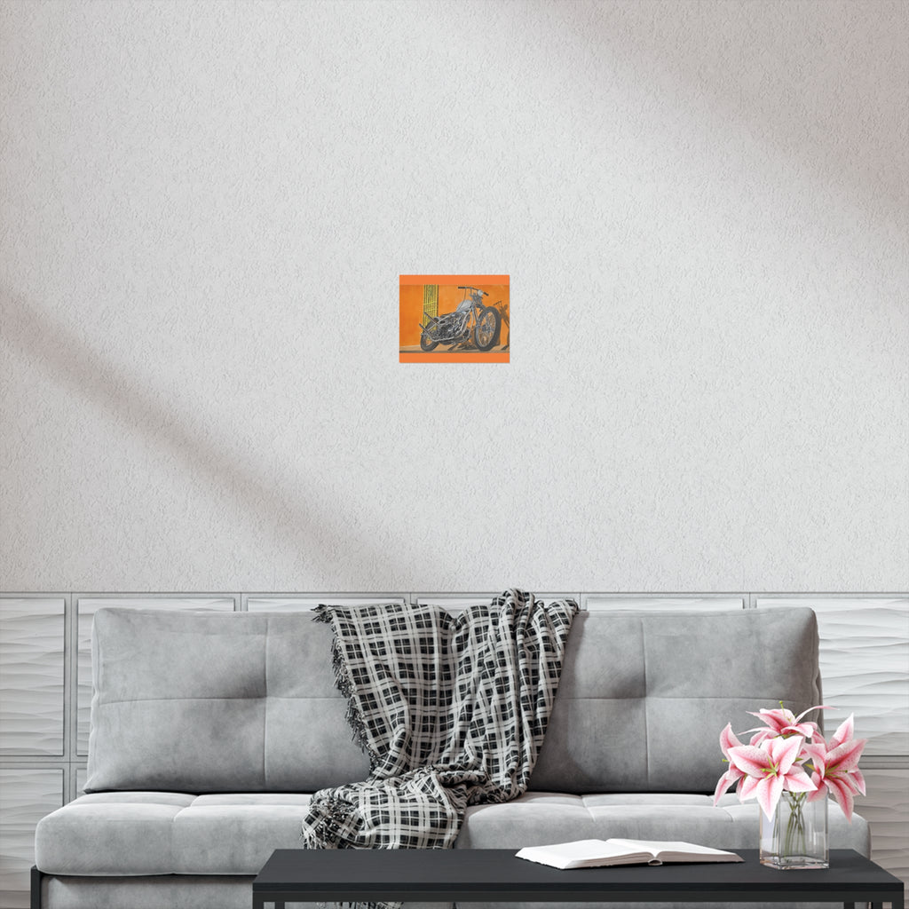 Steel Shadows  Art Print