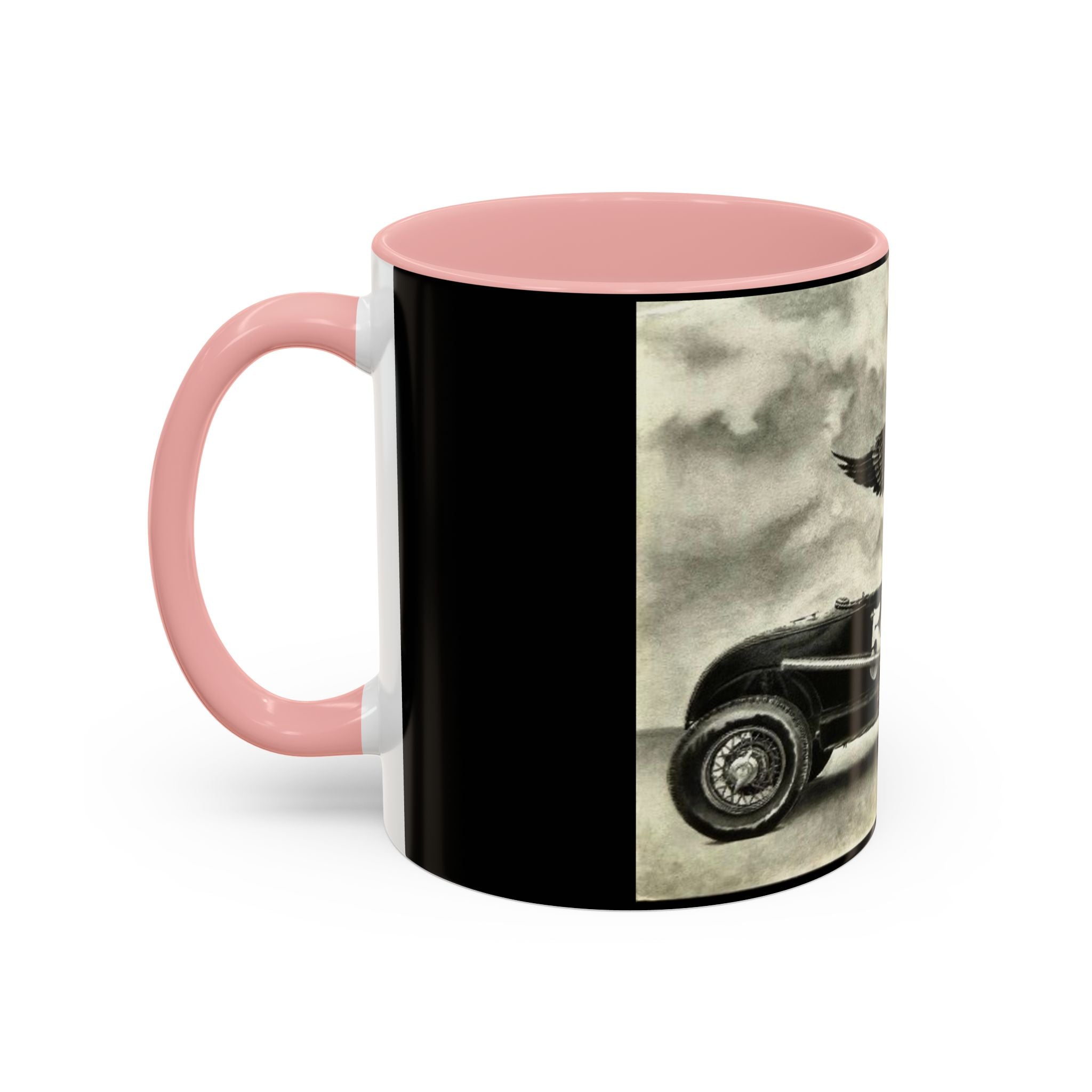 18 Vintage Racing Accent Coffee Mug